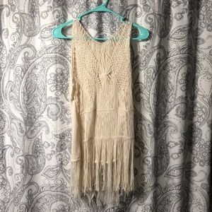 Fringe tank top